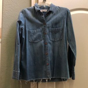 Madewell Denim button down shirt